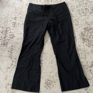 Cherokee flare scrub bottoms, XL, black